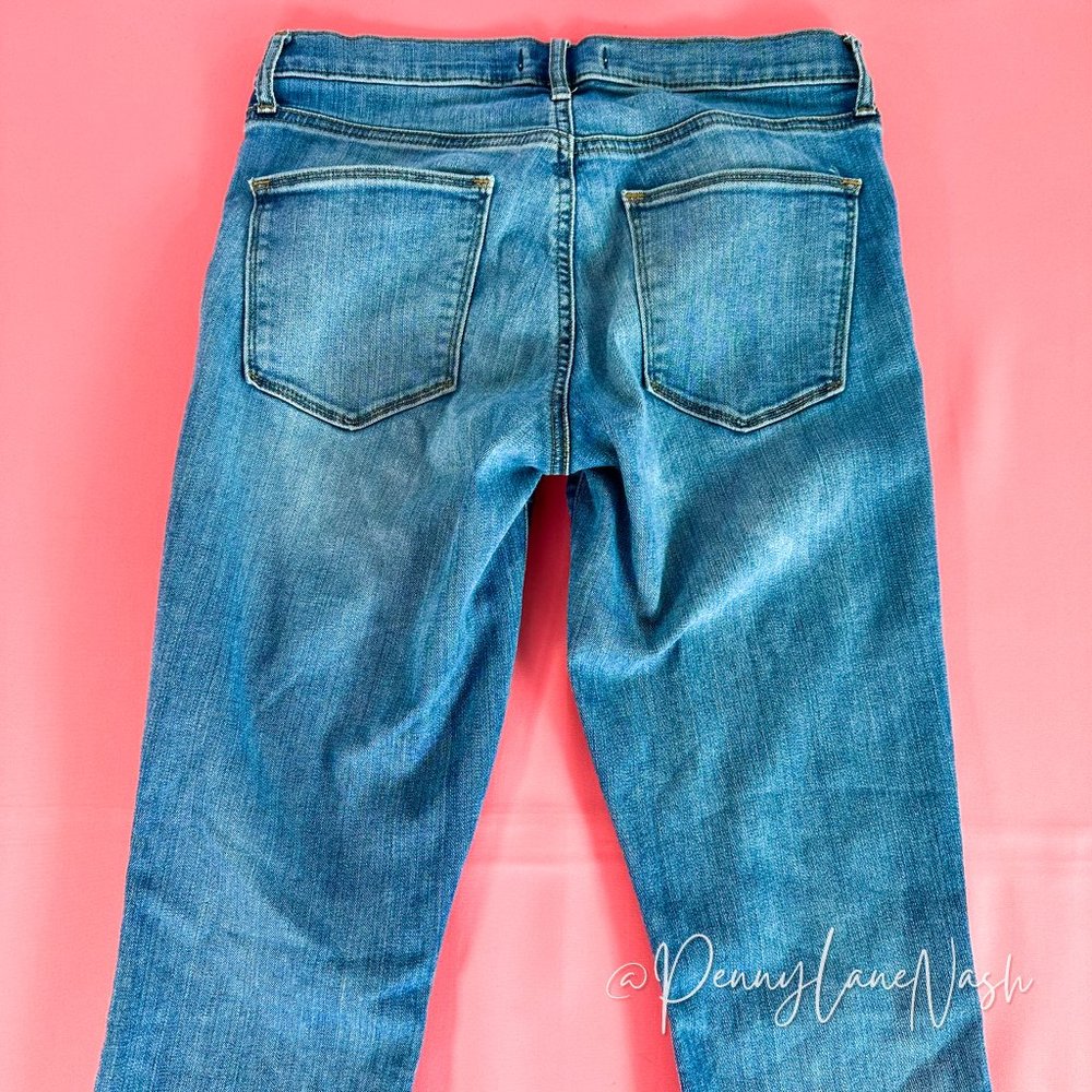 Gap 1969 True Skinny Ankle Jeans Blue Size 28R - Picture 10 of 11